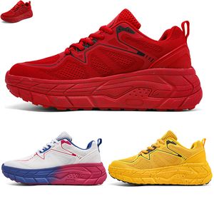 Men Women Class Running Shoes Soft Comfort Black Red azul marino azul gris entrenadores para hombres Sporters Sports Gai Tamaño 39-44 Color50