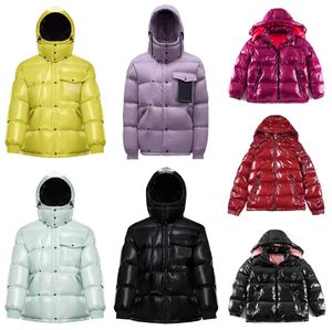 Hombres Mujeres Abrigos Chaquetas de diseñador Invierno Abajo Parkas Grueso Manga larga Letras Insignia Prendas de abrigo Chaqueta Cálida Cortavientos 10 estilos