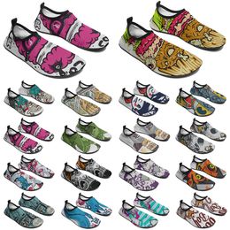 Hommes femmes chaussures personnalisées bricolage chaussure d'eau mode baskets personnalisées multicolore242 hommes formateurs de sport en plein air