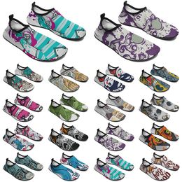 Men Women Custom Shoes Diy Water Shoe Fashion Customized Sneaker Multi-Coloured152 Heren Outdoor Sport Trainers