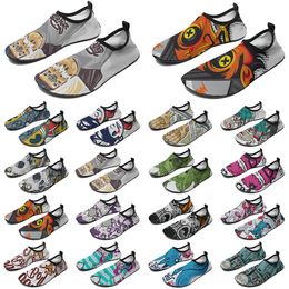 Hommes femmes chaussures personnalisées bricolage chaussure d'eau mode baskets personnalisées multicolore361 hommes baskets de sport en plein air