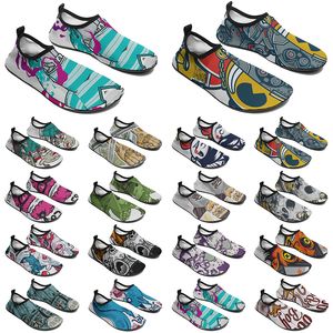 Hommes femmes chaussures personnalisées bricolage chaussure d'eau mode baskets personnalisées multicolore159 hommes baskets de sport en plein air
