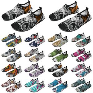 Hommes femmes chaussures personnalis￩es diy chaussures d'eau mode basket personnalis￩e multicoloured391 mens entra￮neurs sportifs ext￩rieurs