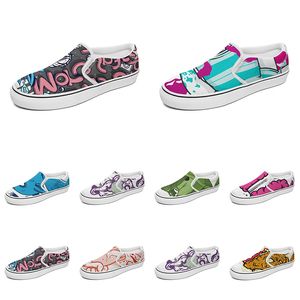 Zapatos de lona personalizados para hombre y mujer, diseño de animales de dibujos animados de anime, palabra diy, negro, blanco, azul, rojo, entrenador para hombres al aire libre 171