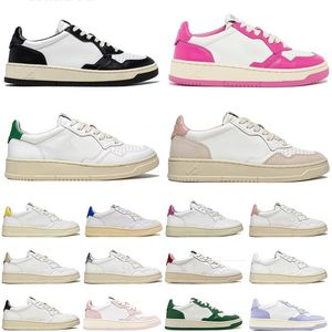 Men Dames Designer Basketbalschoenen Sneakers Actie Twee-Tone Panda Wit Zwart Leather Suede Fuchsia Goudgroen Rood Pink Yellow Low USA Trainers 36-43