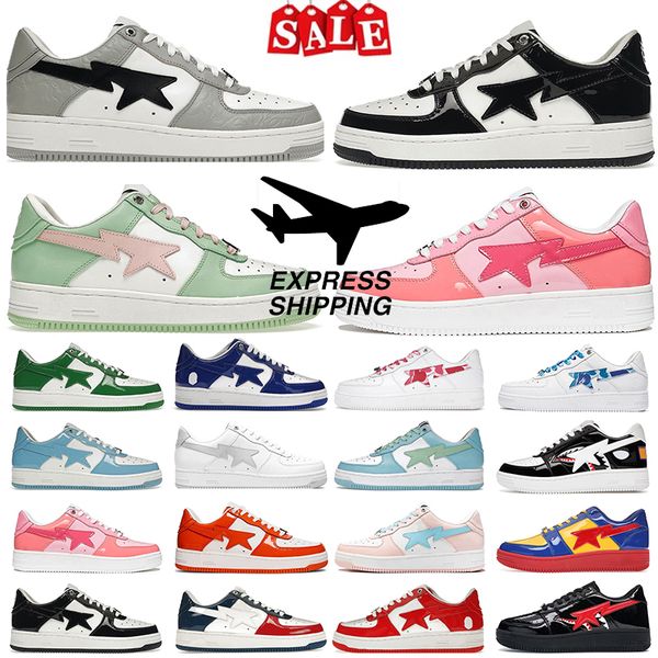 Hommes Femmes Designer Chaussures Casual Noir Sax Orange Noir Gris Rouge Blanc Combo Pastel Rose Vert Camo Bleu Bleu Suède Baskets Baskets Hommes