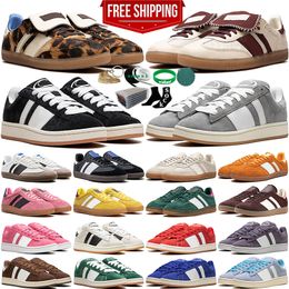 Hommes Femmes Designer Chaussures décontractées baskets à la mode Hair Leopard Brun blanc noir clair vert rouge cristal beige jaune vif