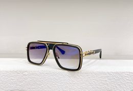 Designer zonnebrillen voor heren dames UV400 zonnebril met zwevend frame Metaal Minimalistische retrocollectie Metselwerk met geslepen rand