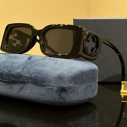 Hommes Lunettes de créateurs de femmes Lunettes de soleil Fashion Classic Léopard UV400 Goggle avec cadre en boîte Travel Beach Factory G6998
