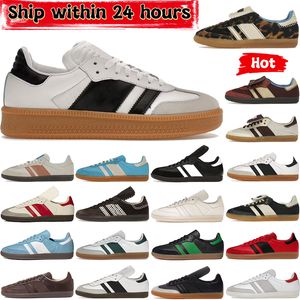 Men Women Designer hardloopschoenen Wales Bonner Luipard OG Classic Sneakers Black White Wals Bonner Black Cream Mens Dames Outdoor Sptors Fashion Casual Shoe