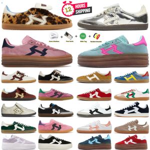 Livraison gratuite hommes femmes chaussures de créateurs entraîneurs classiques en nylon en daim marron nylon vintage bouffant bold rose lueur pouls mintage rose noyau noir blanc solaire super pop sportive baskets