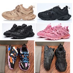 Hombres Mujeres Diseñador Zapatillas de deporte Zapatos Zapatos para correr Plataforma Casual Fuera de la oficina Zapatillas de deporte Skate Zapatillas de deporte Triple Negro Blanco Rosa Azul Naranja Zapatos de mujer Cuero para hombre