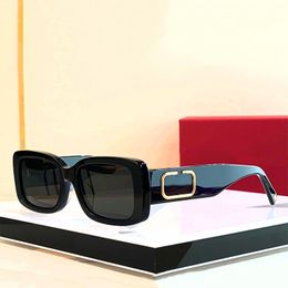 Men Women Designer Zonnebril Dita Classic Square Dik Sheet 4108 Beschermende lenzen UV400 Multicolor VA Sunglasses Originele doos