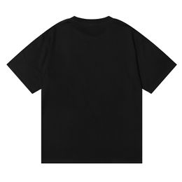 Hommes femmes Designer t-shirt à manches courtes hommes col rond mode street wear blanc noir abricot taille S-XL