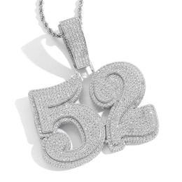 Uomini donne moda fai da te nome personalizzato lettere ciondolo collana con 3 mm 24 pollici corda ciondolo gioielli regalo per gli amici