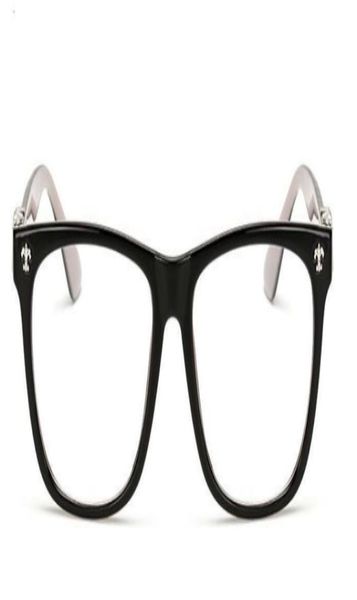 Mentes femmes de mode lunettes sur le nom de trame Brand Designer Verres simples Eyewear Myopia 9596130