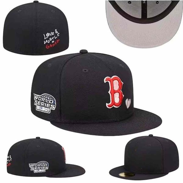 Hombres Mujeres Sombreros ajustados tamaño 7-8 Sombrero Snapbacks Gorras de baskball ajustables Todo el equipo Unisex Deportes al aire libre Bordado Algodón plano Cerrado Gorros Flex Sun Cap Orden de mezcla X-1