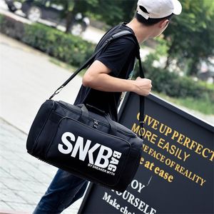 Bolsa de gimnasio para hombres y mujeres, para zapatillas, compartimento para zapatos, organizador de embalaje, bolsas de lona de viaje deportivas de nailon impermeables, venta al por mayor 220228