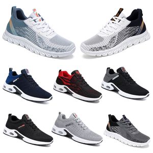 Hommes femmes en randonnée New Gai 2024 Chaussures plates Sous semelle douce noir blanc rouge bule confortable mode Antisiskide grande taille à lace-up 985