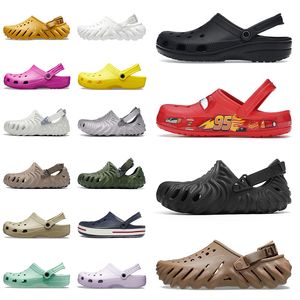 Crocs Classic Clog Pollex Clog Classic Clog Echo Clog Topsportmarket classic croc clog Sandals Slippers Cucumber Women Men Summer Slides Designers Sandalias 【code ：L】