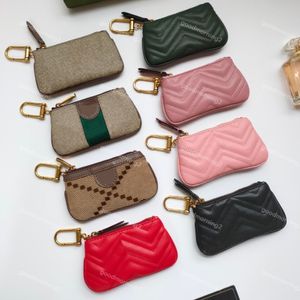 Hommes femmes portefeuilles clés de créateurs de mode de mode porte-sac à main support de carte pendentif portefeu