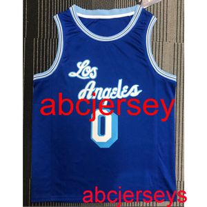 Hombres Mujeres niños 8 estilos 0 # Westbrook 2021 retro AZUL camiseta de baloncesto Bordado Nuevas camisetas de baloncesto XS-5XL 6XL