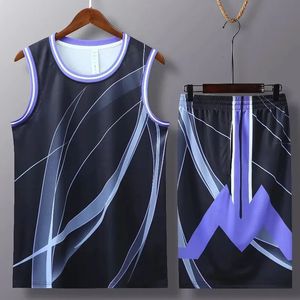 Maillot de basket-ball pour hommes, femmes et enfants, ensemble personnalisé, uniforme à séchage rapide pour garçons et filles, costume 6XL, grande taille 240312