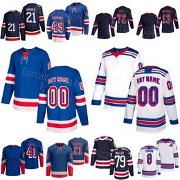 Heren Dames Kinderen Hockey 24 Kaapo Kakko Jersey 21 Barclay Goodrow 8 Jacob Trouba 41 Jaroslav Halak 49 Gabe Perreault 13 Alexis Lafreniere 72 Filip Chytil Reverse Retro