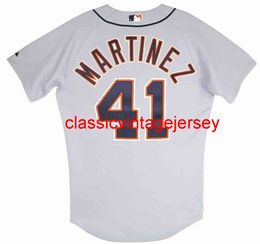 Hommes Femmes enfants VICTOR MARTINEZ JERSEY Broderie New Baseball Jerseys