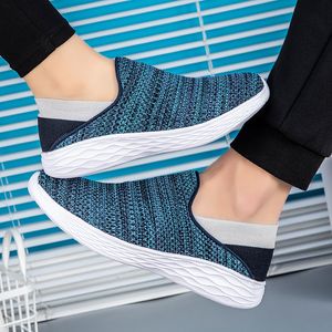 Livraison Gratuite Hommes Femmes Mocassins Chaussures De Course Doux Confort Noir Blanc Beige Gris Rouge Violet Bleu Vert Hommes Baskets Slip-On Baskets GAI color50