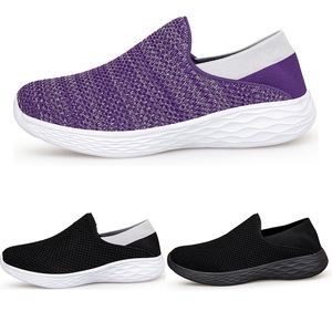 Hommes Femmes Mocassins Chaussures de course Soft Comfort Noir Blanc Beige Gris Rouge Violet Vert Bleu Hommes Baskets Slip-On Baskets GAI taille 39-44 color43