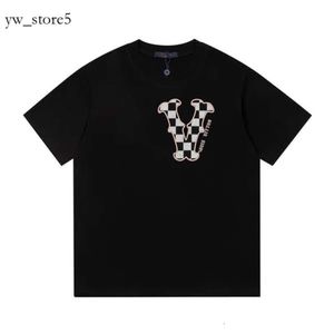 Hombres Mujeres Louiseity Diseñador Camisetas Impreso Moda Hombre Camiseta Algodón Casual Marca de lujo Viutonity Camisetas Manga corta Tendencia Hip Hop Streetwear Camisetas 964