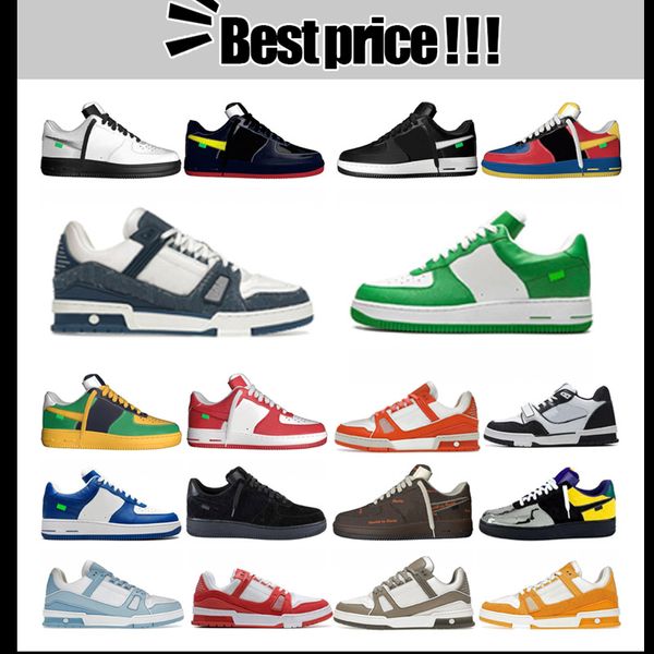 Hommes Femmes Luxury Casual Chores Cuir Sneakers Designer Robe Chaussures de course Extraordinary Casual Sneaker Platform Mens Sports Trainers 2024 36-45