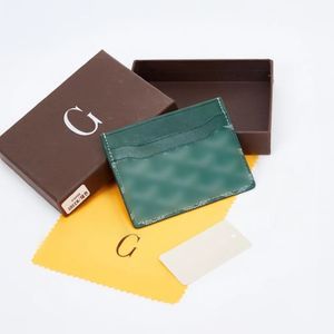 Men Women Luxurys Card Holder Wallet Mini Coin Bags Portemones Lederen echte letter Designer Wallets met Dust Bag Originele doos 250i