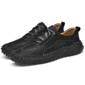 Hombres Mujeres Malla Zapatos para correr Cuero Suave Comodidad Negro Blanco Marrón Gris oscuro Rojo Verde Bige Zapatillas deportivas para hombre Zapatillas deportivas GAI