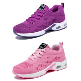 Hommes femmes baskets d'extérieur chaussures de sport athlétiques mode respirant semelle souple pour femmes chaussures rose violet GAI 118