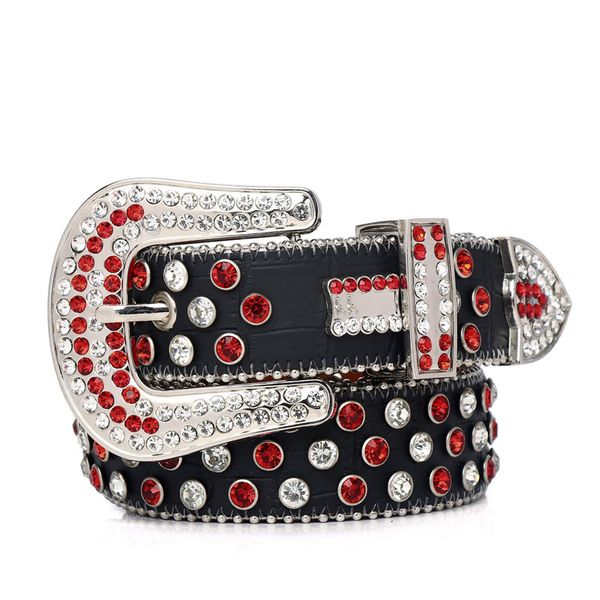 Hommes Femmes Strass BB Ceintures Designer Ceinture Vintage Crâne Punk Ceintures Hommes Hip Hop Rue Rivets Ceinture Luxurys Designers Ceintures Cintura