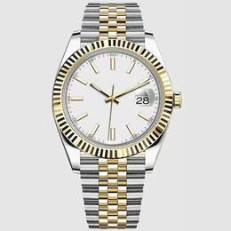 Hombres / Mujeres Rolaxes Correa de reloj Datejust 126334 lujo 36/41 MM relojes con movimiento orologi 28/31 MM chapado en oro negro rosa diamante diseñador fábrica