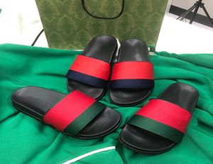 Men dames rubberglaasjes slippers streep sandalen ontwerpers platform schoenen versnellingsbodems slippers zomer strand niet -slip flats1100658