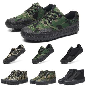 Men Women Running Shoes Army Green Green Black Kaki Damesheren Trainers Veiligheid Buiten Sport Labour Sneakers Gai Maat 36-45