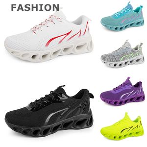 Hommes Femmes Chaussures de course Noir Blanc Rouge Bleu Jaune Néon Vert Gris Hommes Baskets Sports Mode Baskets Athlétiques En Plein Air EUR38-45 GAI color22