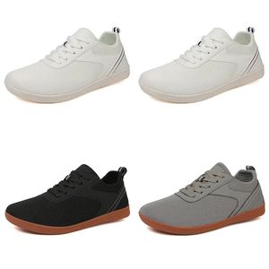 Chaussures de course pour hommes et femmes, couleur noir et blanc, baskets de sport, 84