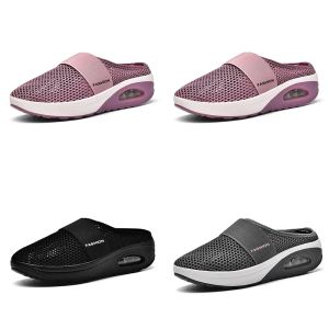 Hombres Mujeres Zapatos para correr Color Negro Blanco Zapatos deportivos Zapatillas para hombre GAI 321