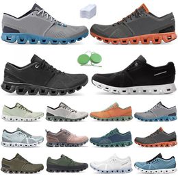 Men Women Running Shoes Designer Sneaker Alon White Black Alloy Rust Rock Gray Green Green Storm Blue Oranje Zee Olive Midnight Navy Mens Outdoor Trainers Sports sneakers