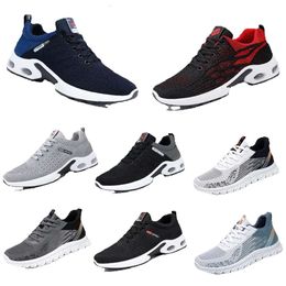 Men Dames hardloopschoenen Fashion Spring Sport Geschikte Sneakers Leisure Lace Up Color Blocking Antiskid Big Size Gai Wo