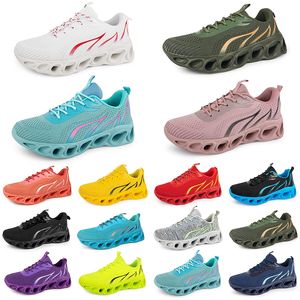 Hommes Femmes Chaussures De Course Entraîneur De Mode Triple Noir Blanc Rouge Jaune Vert Bleu Pêche Sarcelle Violet Orange Rose Clair Baskets De Sport Respirantes Vingt Huit