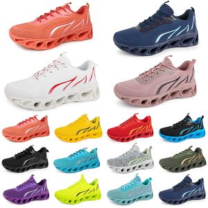 Hommes Femmes Chaussures De Course Entraîneur De Mode Triple Noir Blanc Rouge Jaune Vert Bleu Pêche Sarcelle Violet Orange Rose Clair Baskets De Sport Respirantes Trente Quatre