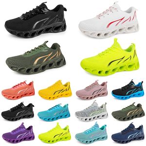 Hommes Femmes Chaussures De Course Entraîneur De Mode Triple Noir Blanc Rouge Jaune Vert Bleu Pêche Sarcelle Violet Rose Fuchsia Respirant Baskets De Sport Soixante Dix Neuf GAI