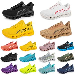 heren dames loopschoenen mode trainer triple zwart wit rood geel paars groen blauw perzik blauwgroen paars roze fuchsia ademend sport sneakers vijftig GAI