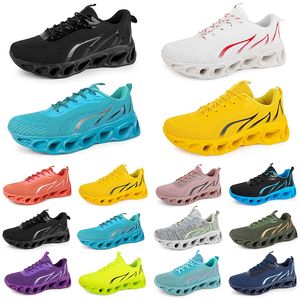 hommes femmes chaussures de course entraîneur de mode triple noir blanc rouge jaune violet vert bleu pêche sarcelle violet rose fuchsia baskets de sport respirantes quatre vingt neuf GAI